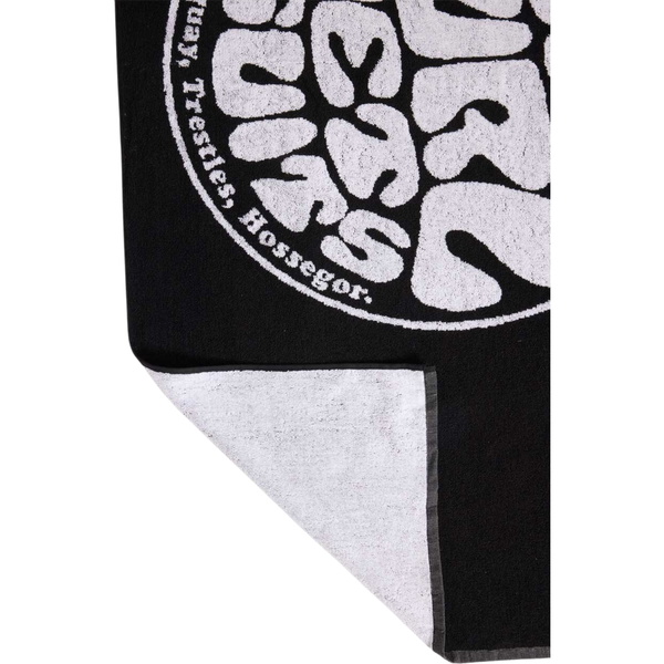 2026 Rip Curl Logo Towel 01BMTO - Black